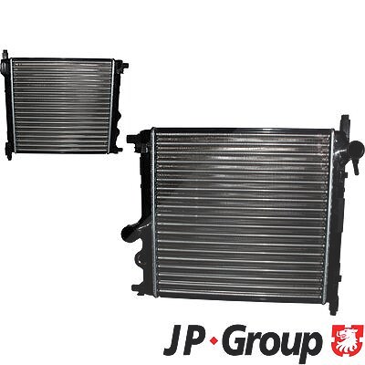 Jp Group Kühler, Motorkühlung [Hersteller-Nr. 1114208200] für Seat, Skoda, VW