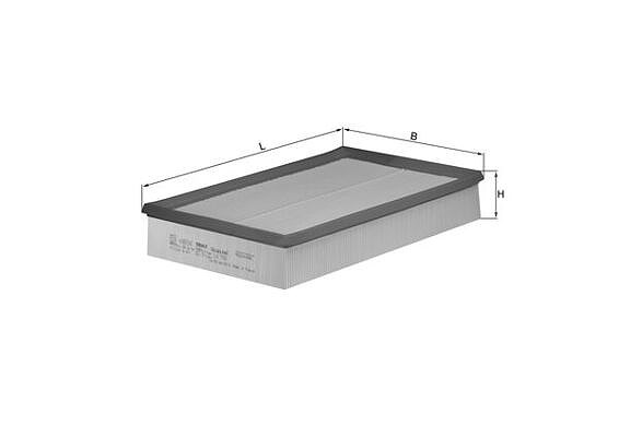Mahle Luftfilter [Hersteller-Nr. LX700] für Volvo