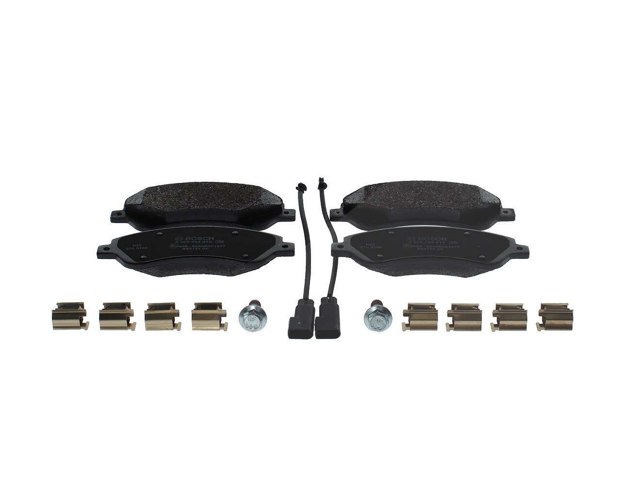 Bosch Bremsbelagsatz, Scheibenbremse [Hersteller-Nr. 0986494613] für Ford