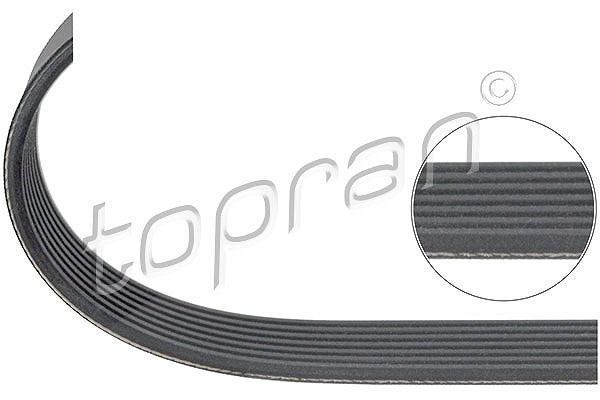 Topran Keilrippenriemen [Hersteller-Nr. 401940] für Mercedes-Benz