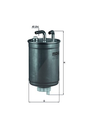 Mahle Kraftstofffilter [Hersteller-Nr. KL99] für Mazda, Ford