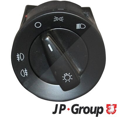 Jp Group Schalter, Hauptlicht [Hersteller-Nr. 1196101900] für Skoda, VW