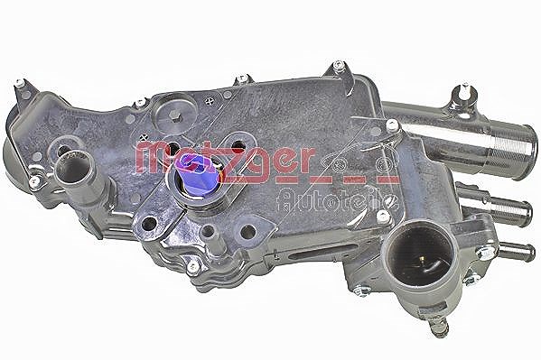 Metzger Autoteile Thermostatgehäuse [Hersteller-Nr. 4010285] für Fiat, Citroën, Peugeot