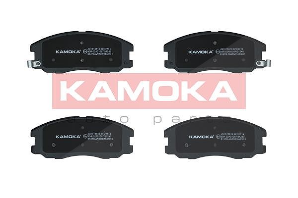 Kamoka Bremsbelagsatz, Scheibenbremse [Hersteller-Nr. JQ1018616] für Chevrolet, Opel