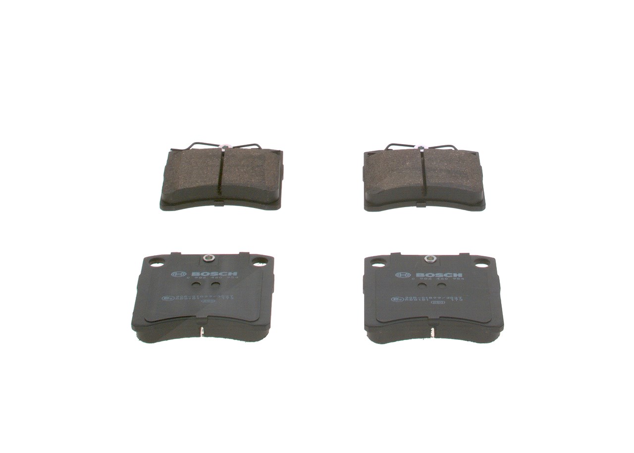 Bosch Bremsbelagsatz, Scheibenbremse [Hersteller-Nr. 0986460954] für VW