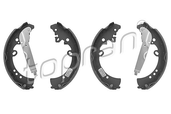 Topran Bremsbackensatz [Hersteller-Nr. 633909] für Toyota