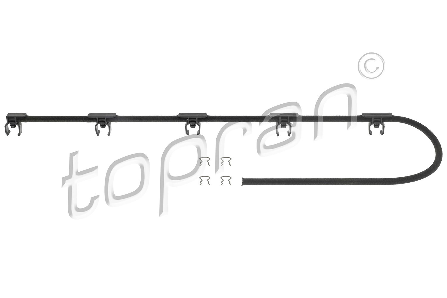 Topran Schlauch, Leckkraftstoff [Hersteller-Nr. 409901] für Mercedes-Benz