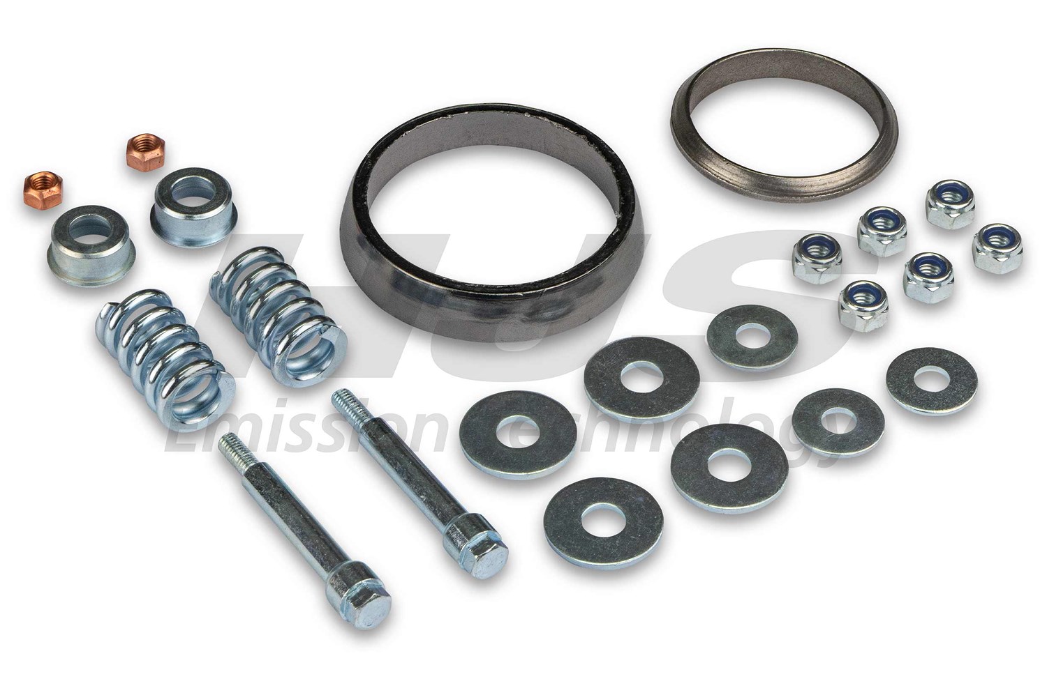 Hjs Montagesatz, Katalysator [Hersteller-Nr. 82224476] für Peugeot, Citroën, Fiat