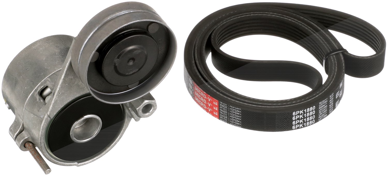 Gates Keilrippenriemensatz [Hersteller-Nr. K026PK1880] für VW, Audi, Skoda