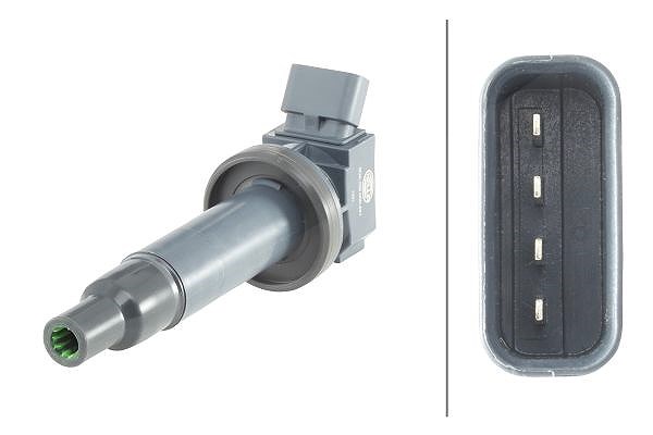 Hella Zündspule [Hersteller-Nr. 5DA358000-421] für Citroën, Toyota, Peugeot