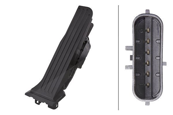Hella Sensor, Fahrpedalstellung [Hersteller-Nr. 6PV008890-701] für Seat, Audi, Skoda, VW