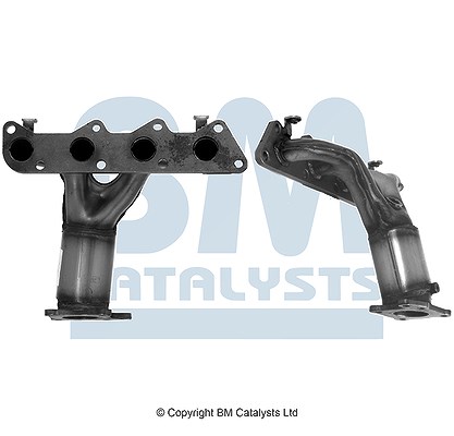 Bm Catalysts Katalysator mit Anbauteilen [Hersteller-Nr. BM91529H] für Seat, VW