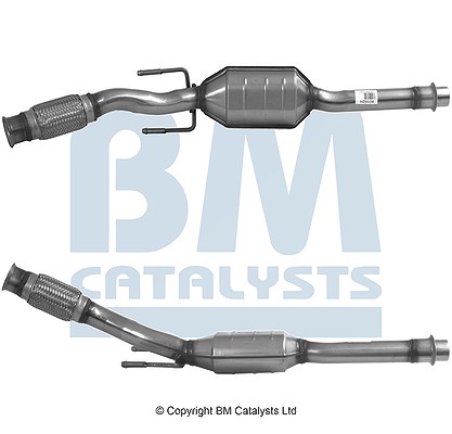 Bm Catalysts Katalysator mit Anbauteilen [Hersteller-Nr. BM80162H] für Citroën