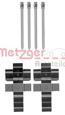 Metzger Autoteile Zubehörsatz, Scheibenbremsbelag [Hersteller-Nr. 109-1852] für Mini