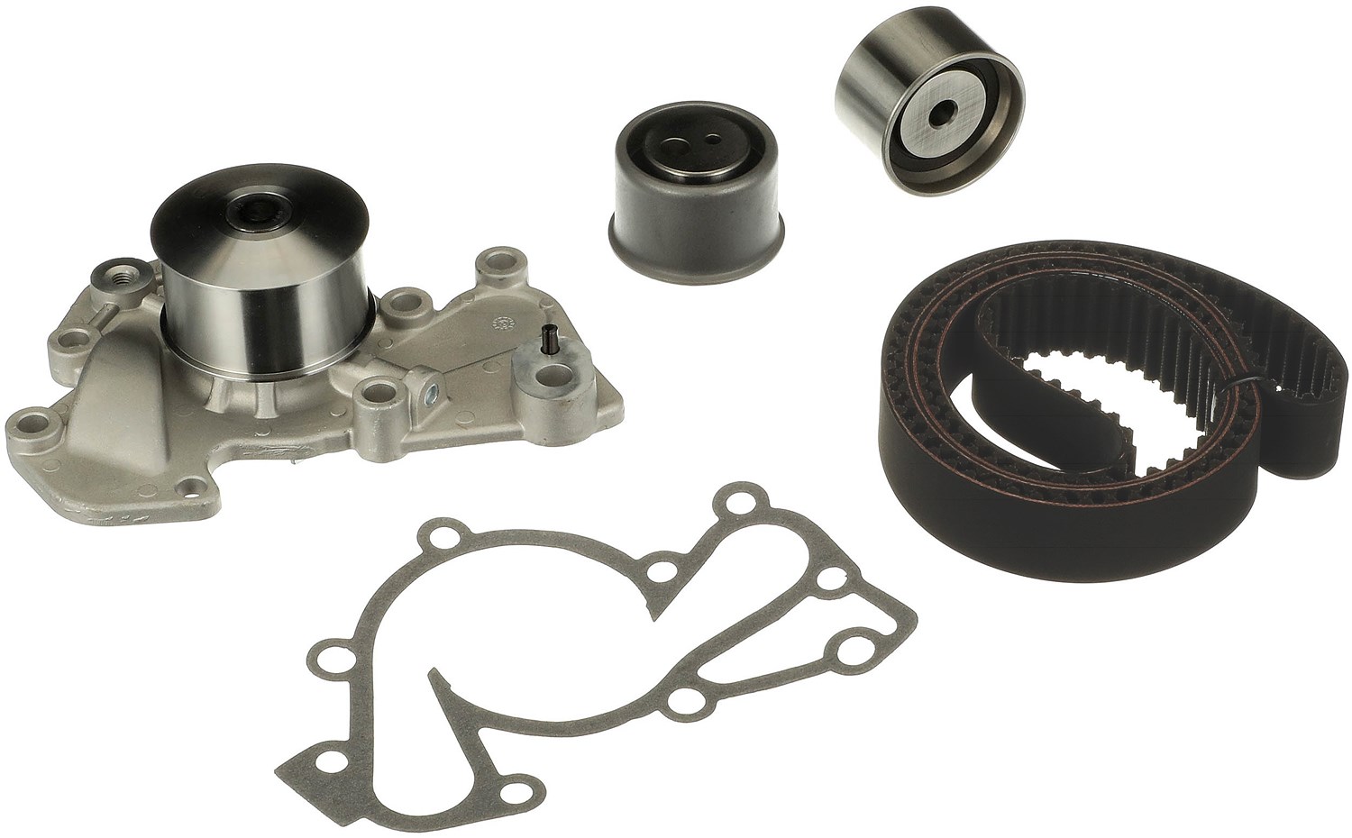 Gates Wasserpumpe + Zahnriemensatz [Hersteller-Nr. KP15555XS] für Hyundai, Kia