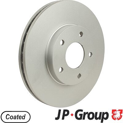 Jp Group 1x Bremsscheibe [Hersteller-Nr. 4063100700] für Nissan
