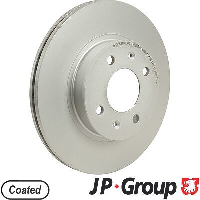 Jp Group 1x Bremsscheibe [Hersteller-Nr. 3563101300] für Hyundai
