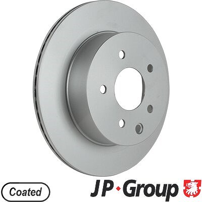 Jp Group 1x Bremsscheibe [Hersteller-Nr. 4363200900] für Renault, Nissan