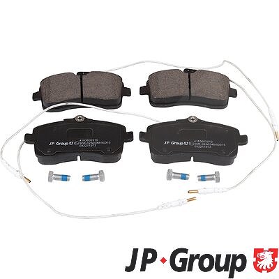 Jp Group Bremsbelagsatz, Scheibenbremse [Hersteller-Nr. 4163602510] für Peugeot