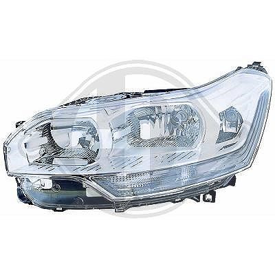 Diederichs Hauptscheinwerfer [Hersteller-Nr. 4062981] für Citroën