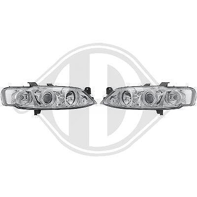 Diederichs Hauptscheinwerfersatz [Hersteller-Nr. 1824680] für Opel