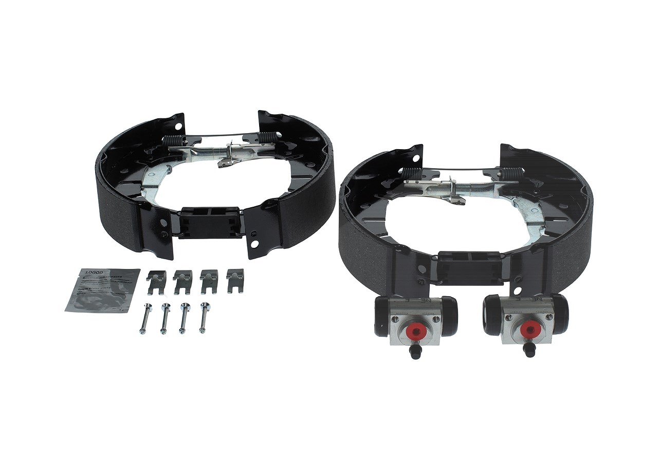 Bosch Bremsbackensatz [Hersteller-Nr. 0204114687] für Fiat, Opel, Vauxhall