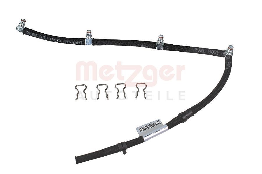 Metzger Autoteile Schlauch, Leckkraftstoff [Hersteller-Nr. 0840072] für Kia, Hyundai