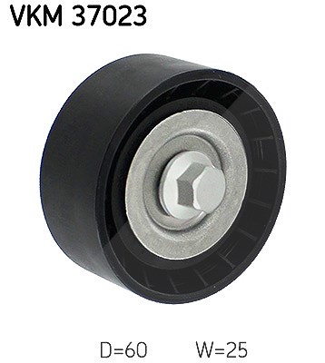 SKF VKM37023 Umlenk-/Führungsrolle für Keilrippenriemen Umlenkrolle - Bild 3