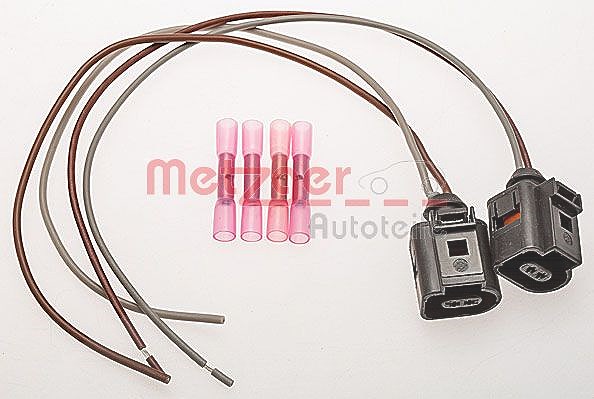 Metzger Autoteile Kabelreparatursatz, Kennzeichenleuchte [Hersteller-Nr. 2323021] für Skoda, VW, Seat