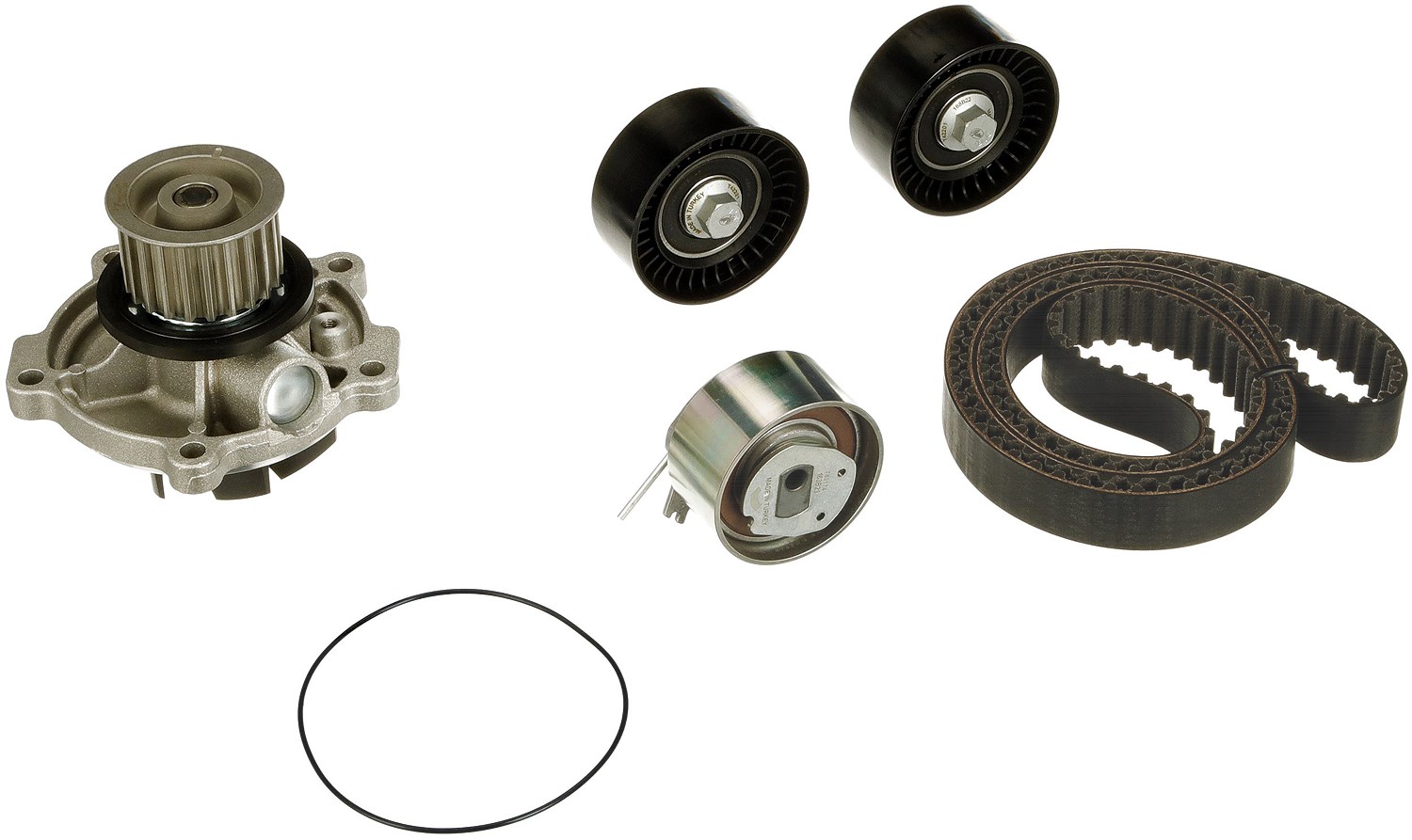 Gates Wasserpumpe + Zahnriemensatz [Hersteller-Nr. KP15586XS] für Dodge, Chrysler