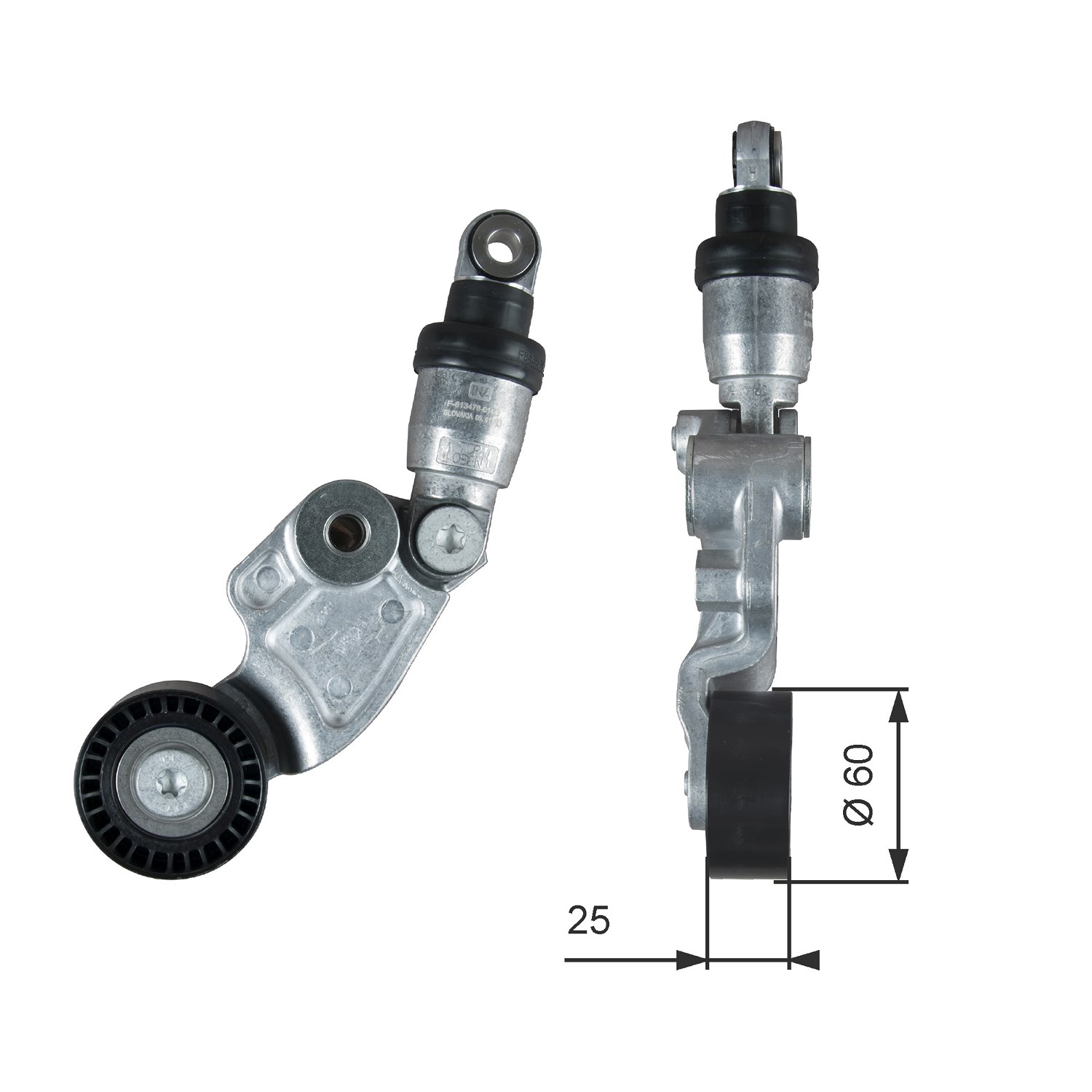 Gates Spannrolle, Keilrippenriemen [Hersteller-Nr. T39388] für Mazda
