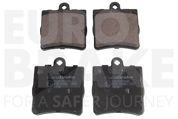 Eurobrake Bremsbeläge Hinterachse (Satz) [Hersteller-Nr. 5502223335] für Mercedes-Benz, Chrysler