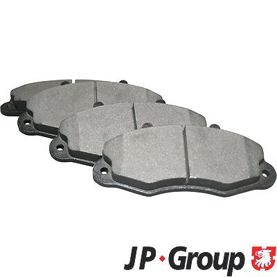 Jp Group Bremsbelagsatz Vorderachse 14 Zoll [Hersteller-Nr. 1563600510] für Ford