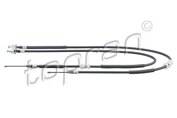 Topran Seilzug, Feststellbremse [Hersteller-Nr. 207367] für Vauxhall, Opel
