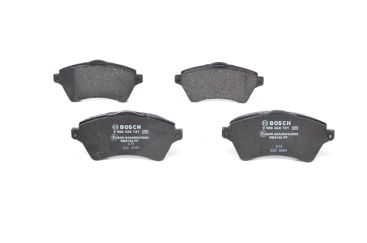Bosch Bremsbelagsatz, Scheibenbremse [Hersteller-Nr. 0986424721] für Land Rover