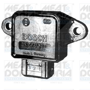 Meat & Doria Sensor, Drosselklappenstellung [Hersteller-Nr. 83043] für Lancia, Peugeot, Fiat, Citroën, Renault