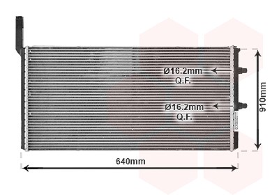 Van Wezel Kühler, Motorkühlung [Hersteller-Nr. 06002583] für BMW