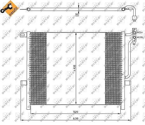 Nrf Kondensator, Klimaanlage Easy Fit 35589 Für Bmw - Bild 8