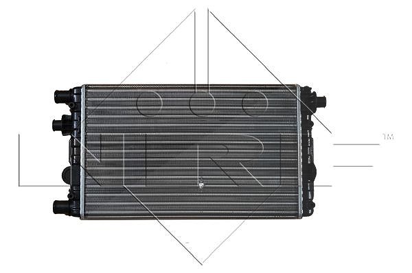 Nrf Kühler [Hersteller-Nr. 53602] für Fiat