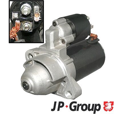 Jp Group Anlasser [Hersteller-Nr. 1190302700] für Audi, VW, Skoda