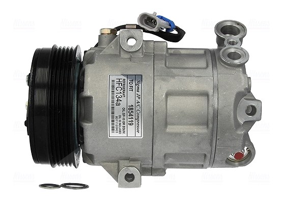 Nissens Kompressor, Klimaanlage [Hersteller-Nr. 89197] für Opel, Vauxhall