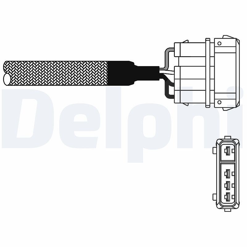 Delphi Lambdasonde Vor Katalysator Skoda Felicia Vw Caddy - Bild 8