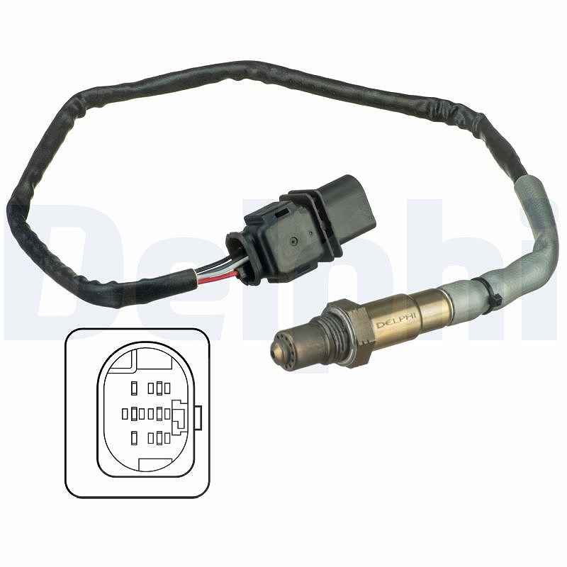 Delphi Lambdasonde [Hersteller-Nr. ES20550-12B1] für Opel, Hyundai, Vauxhall, Saab, Kia