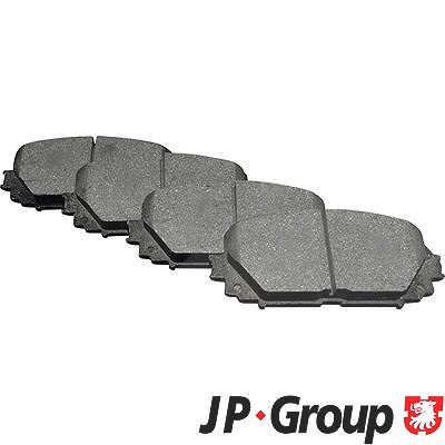 Jp Group Bremsbelagsatz, Scheibenbremse [Hersteller-Nr. 4863601610] für Toyota, Daihatsu