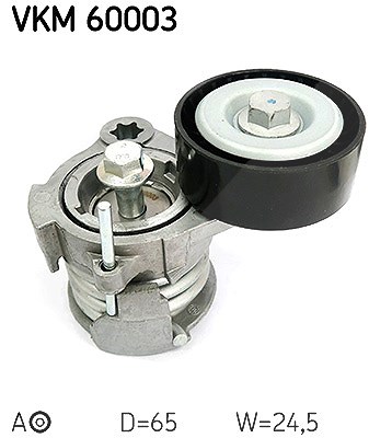 Skf Spannrolle, Keilrippenriemen [Hersteller-Nr. VKM60003] für Chevrolet, Vauxhall, Opel