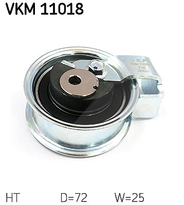 Skf Spannrolle, Zahnriemen [Hersteller-Nr. VKM11018] für Seat, Skoda, VW, Audi