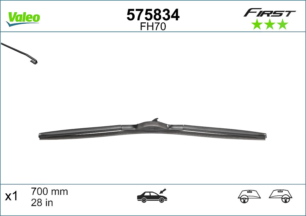 Valeo Wischblatt [Hersteller-Nr. 575834] für Toyota