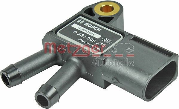 Metzger Autoteile Sensor, Abgasdruck [Hersteller-Nr. 0906190] für Mercedes-Benz