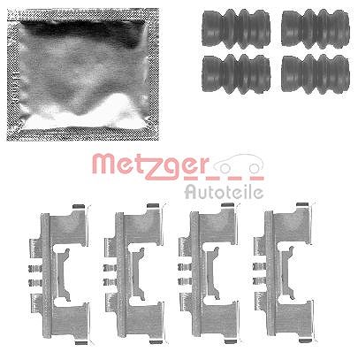 Metzger Autoteile Zubehörsatz, Scheibenbremsbelag [Hersteller-Nr. 109-1812] für Nissan, Suzuki