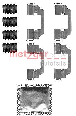 Metzger Autoteile Zubehörsatz, Scheibenbremsbelag [Hersteller-Nr. 109-1826] für BMW
